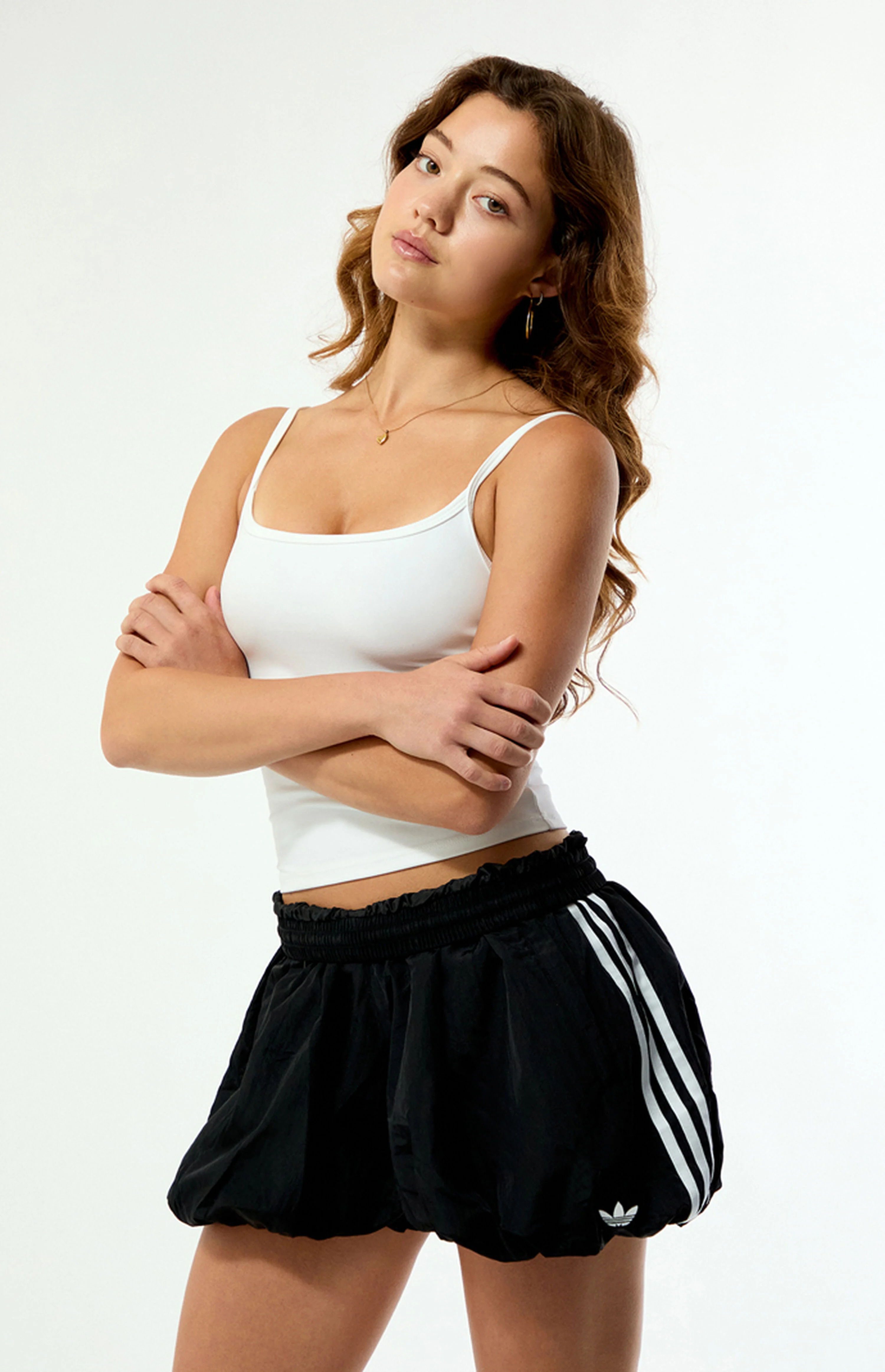 adidas Black Balloon Track Shorts | Pacsun | PacSun