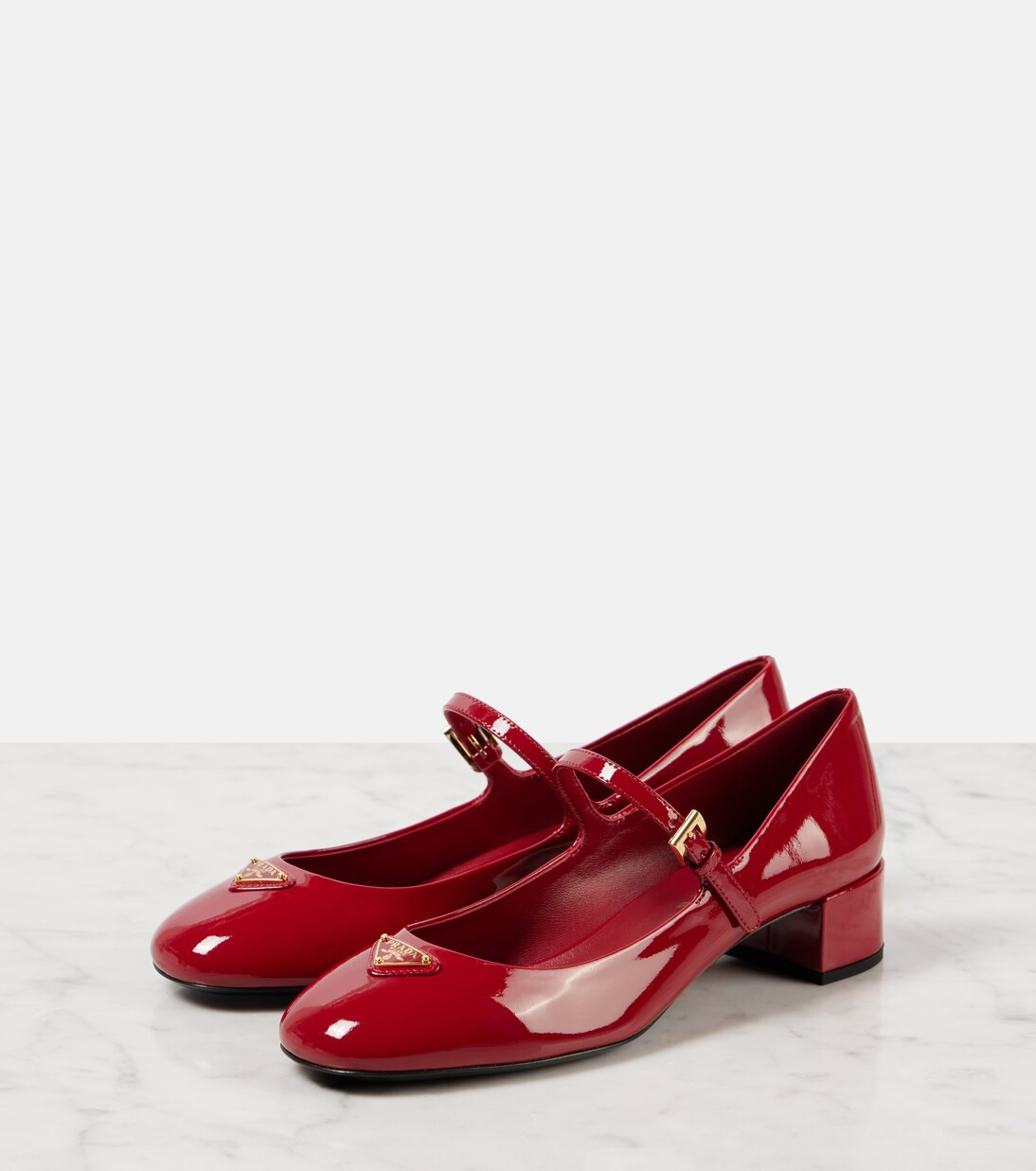 Patent leather Mary Jane pumps | Mytheresa (UK)