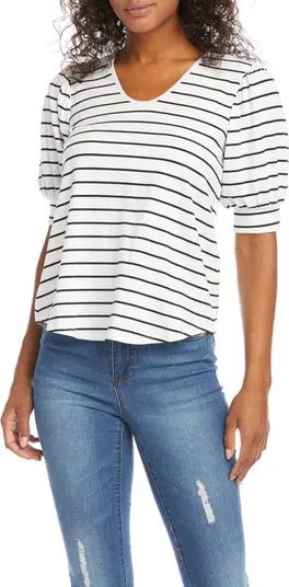 Stripe U-Neck Top | Nordstrom