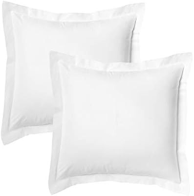 Bedsure Brushed Microfiber Pillow Shams Set of 2 - Super Soft and Cozy, Envelope Closure - Wrinkl... | Amazon (US)