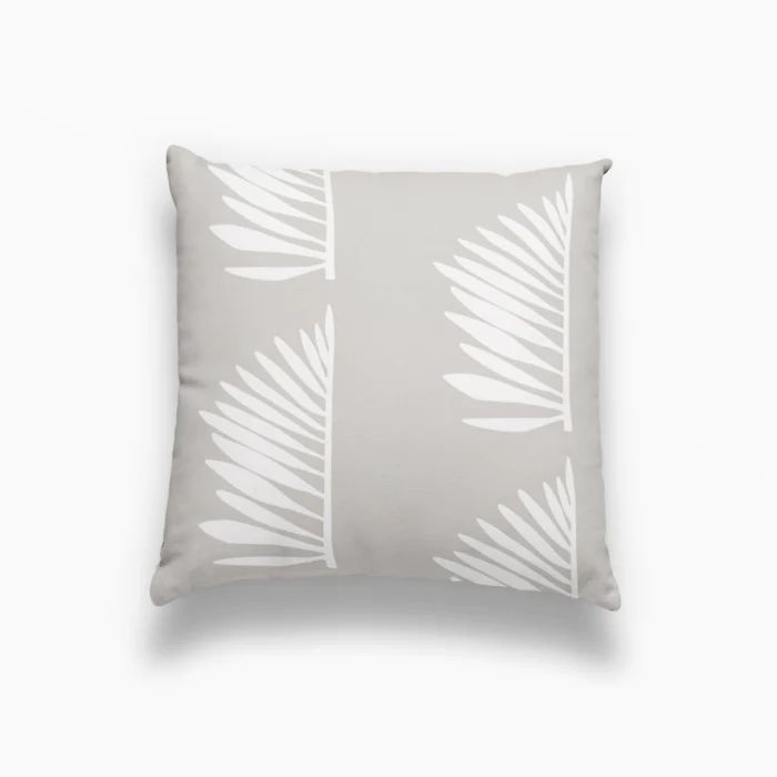 Palmetto Pillow in Almond | Megan Molten