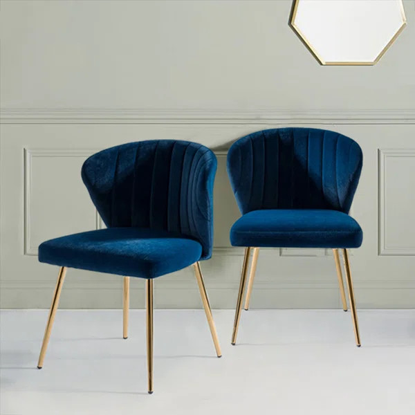 Esmund 20'' Wide Tufted Velvet Side Chair (Set of 2) | Wayfair North America