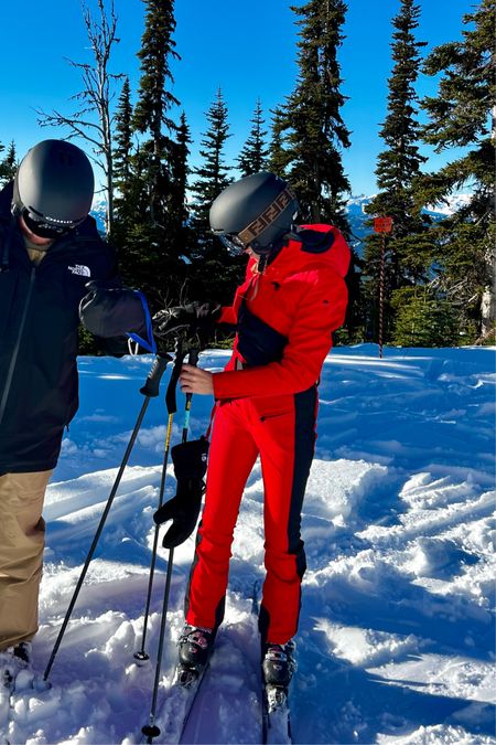 Red Goldbergh ski suit (Black linked, red on Goldbergh site) 
Alo yogq fanny pack bag
Fendi ski googles
Skiing outfit

#LTKHoliday #LTKSeasonal #LTKstyletip