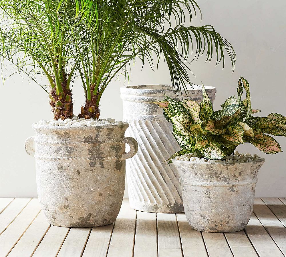 Eclectic Villa Outdoor Planters | Pottery Barn (US)