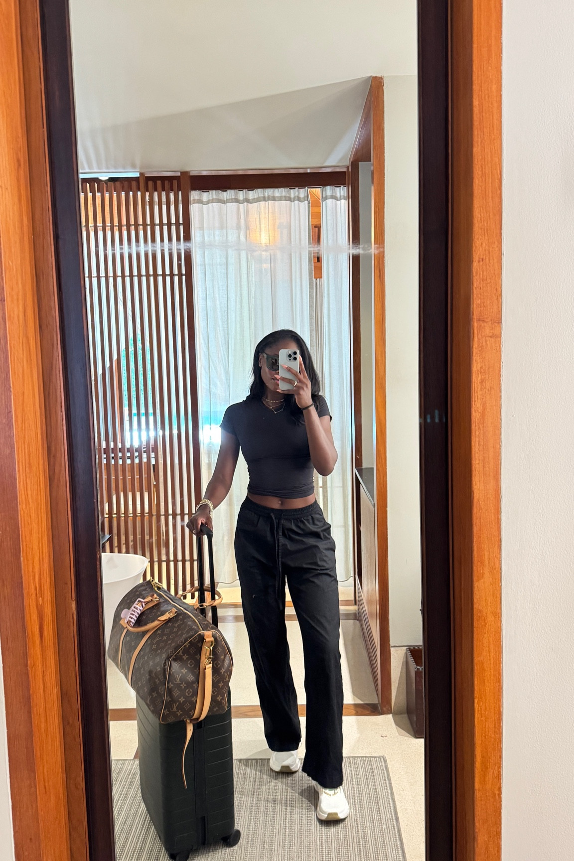 My airport uniform 

#LTKTravel