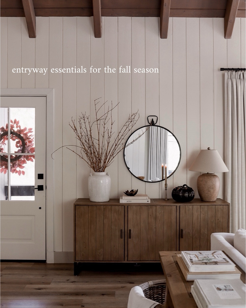 Your entryway sets the tone for the whole home 🍂 I styled mine with cozy layers from @jossandmain to make it feel warm, welcoming, and ready for fall. SHOP my @jossandmain favorites with the links below! #jossandmainpartner #jossandmainedit #myjossandmain 

#LTKSeasonal #LTKHome