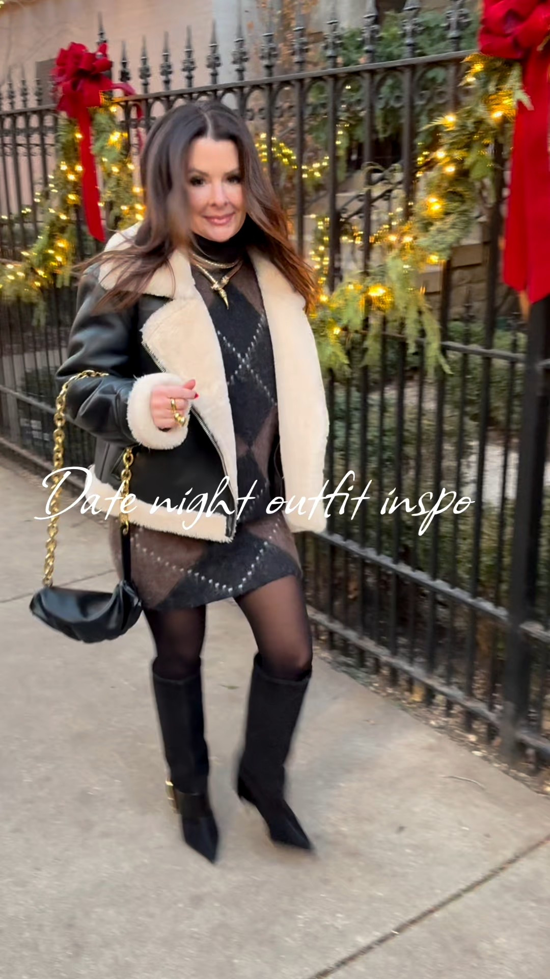 Thank you @commense for sending over this perfect sweater set!  I’m obsessed!  Perfect for a chilly weather date night!! My jacket is frame and not available but I linked a similar optionn

#LTKOver40 #LTKdayinmylife #LTKSeasonal