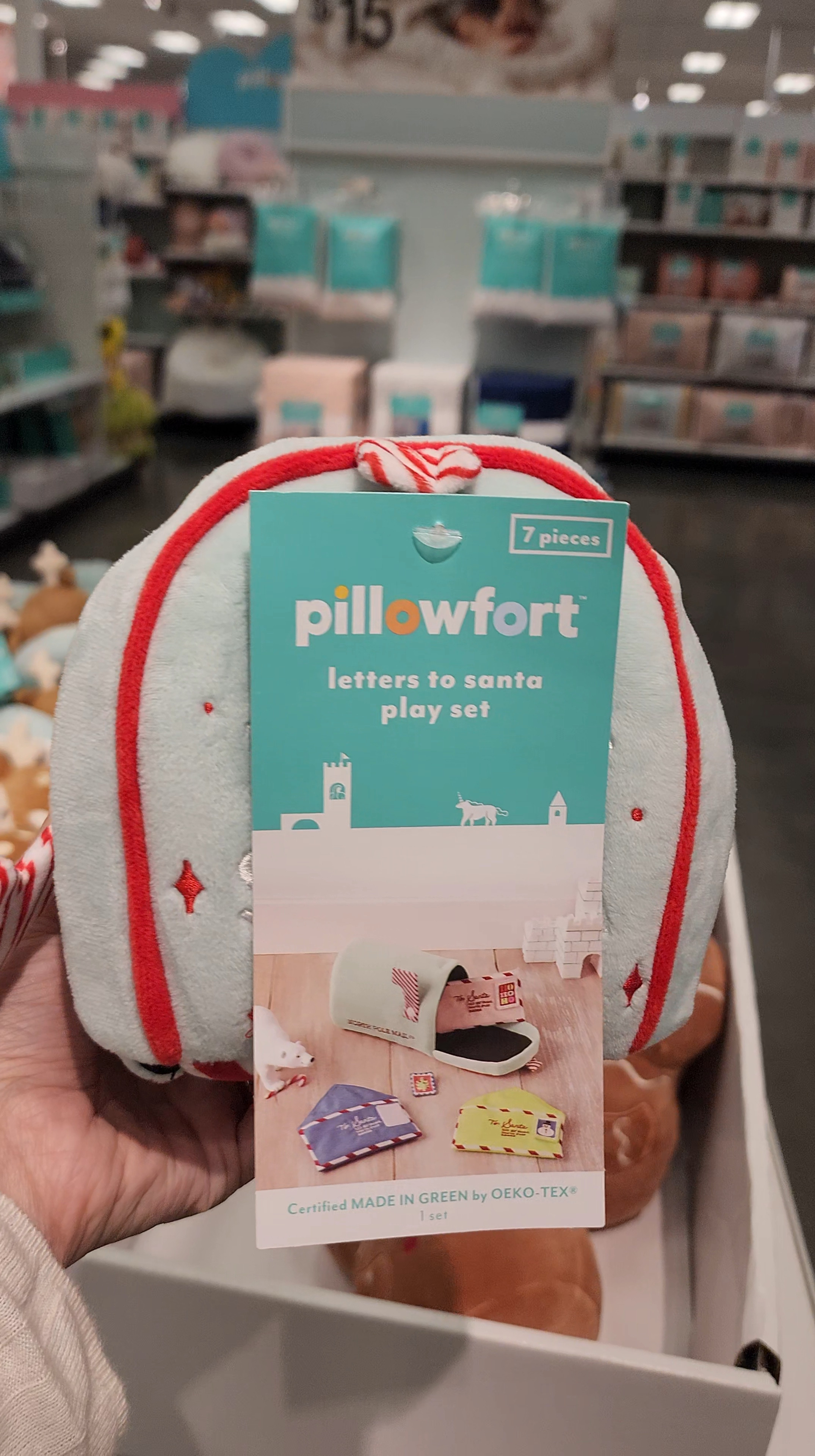 Cutest Toddler and baby holiday interactive play toys collection by pillowfort at target!!
Letters to Santa
Gingerly plushies
Christmas tree plushie 
Christmas and holiday decor for playroom
Christmas gift guide for toddlers

#LTKBaby #LTKGiftGuide #LTKHoliday