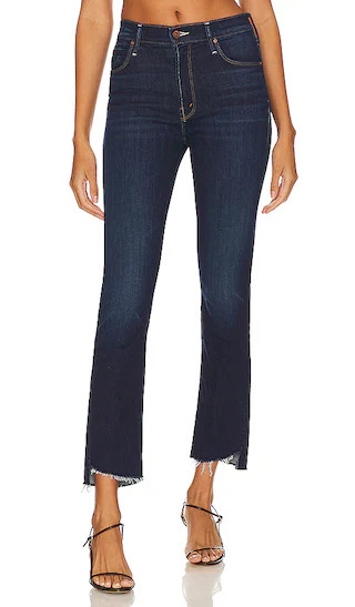 The Mid Rise Dazzler Ankle Step Fray in Off Limits | Revolve Clothing (Global)