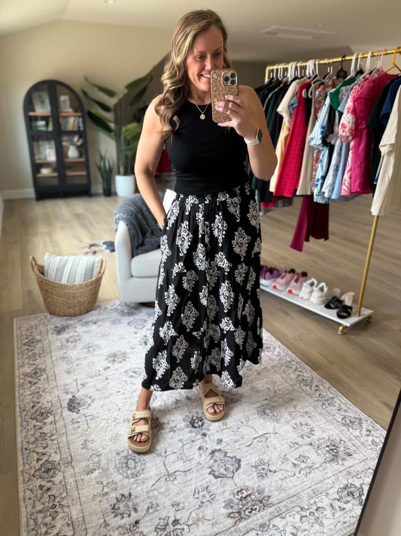 Boho midi skirt

cute spring outfit

spring fashion  casual outfit  trendy fashion  mom outfit  sandals  Amazon Fashion

#LTKmomlife #LTKootd #LTKgrwm