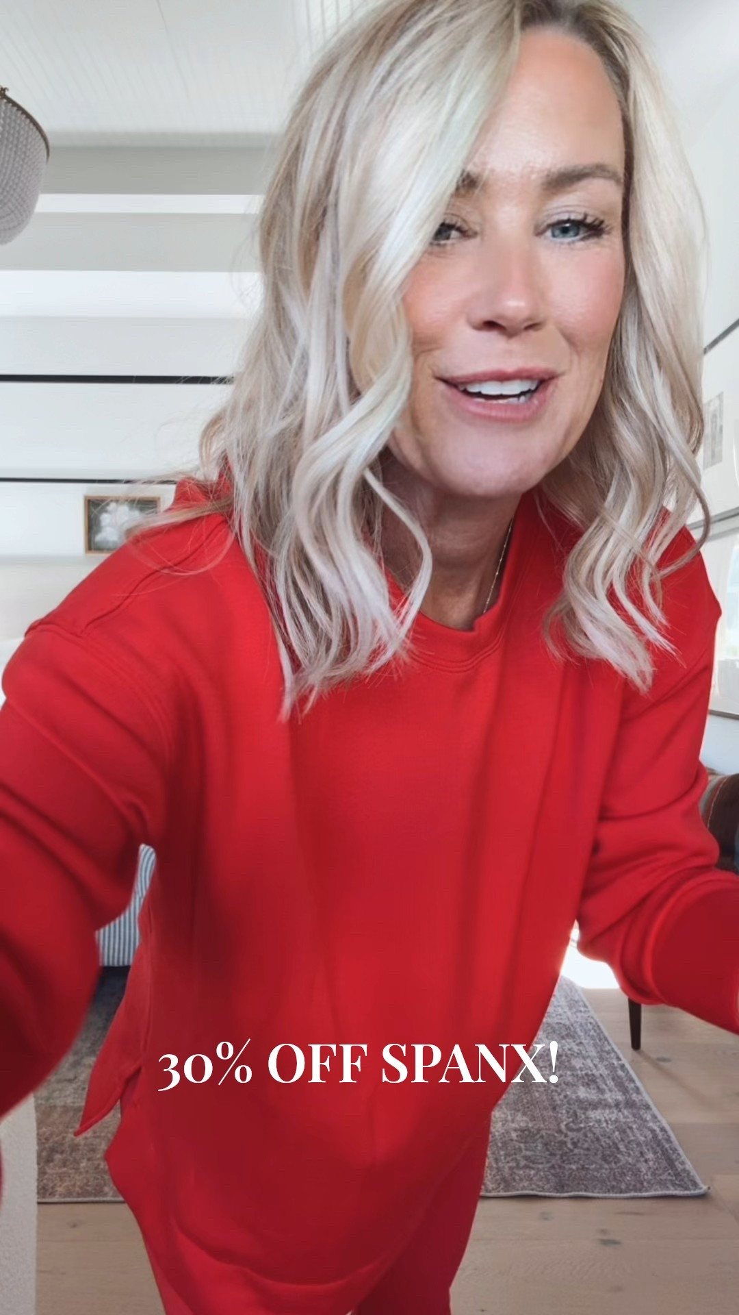 Spanx Black Friday sale is here! 30% off side wide!

Tunic top: small
Leggings: small 

#LTKSaleAlert #LTKCyberWeek #LTKOver40