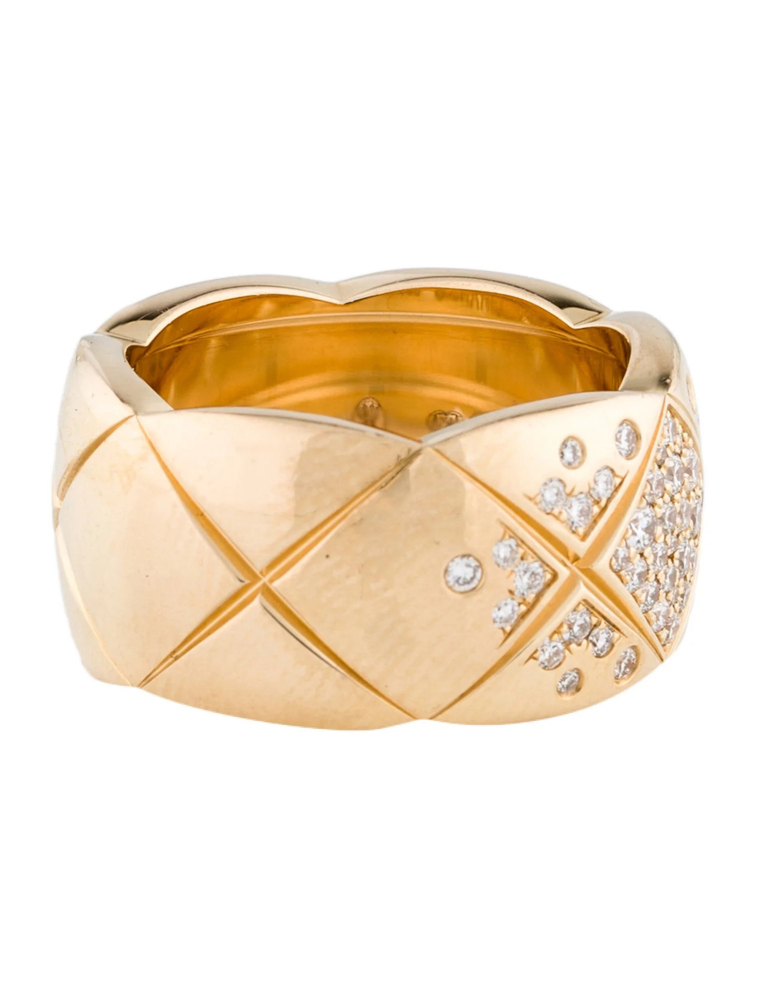 18K Diamond Coco Crush Ring | The RealReal