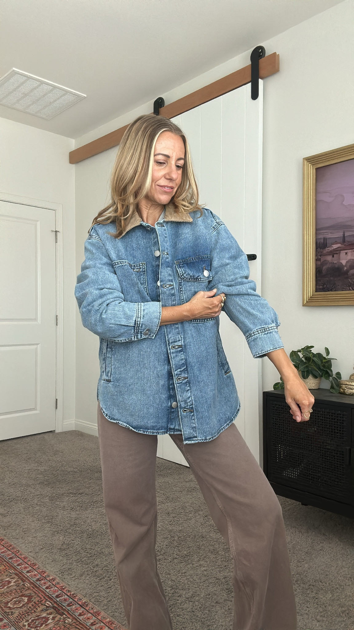 Target denim jacket 40% off + H&M jeans 30% off 

#LTKStyleTip #LTKCyberWeek #LTKHoliday