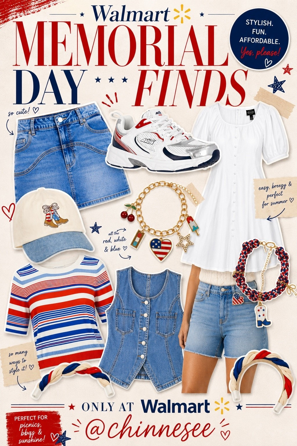 Affordable Memorial Day Finds

#LTKSeasonal #LTKSaleAlert