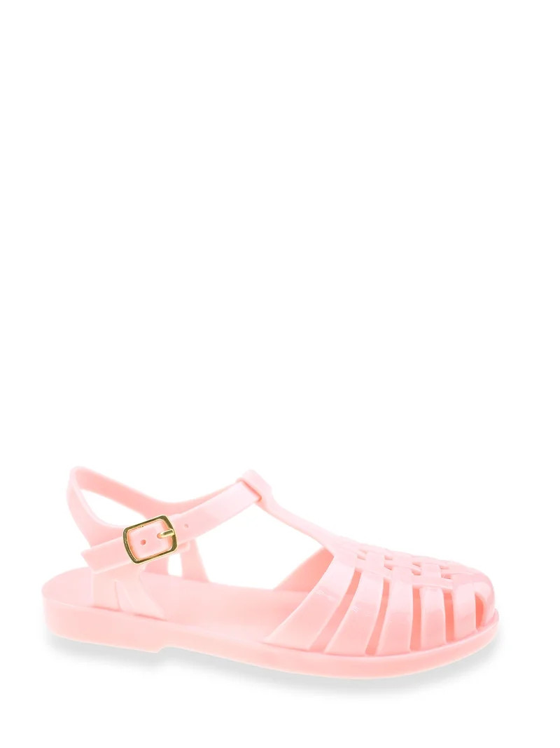 Wonder Nation Girls Jelly Sandals | Walmart (US)