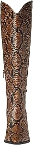 The Drop Women's Cassandra Knee-high Western Boot Overknee | Amazon (US)