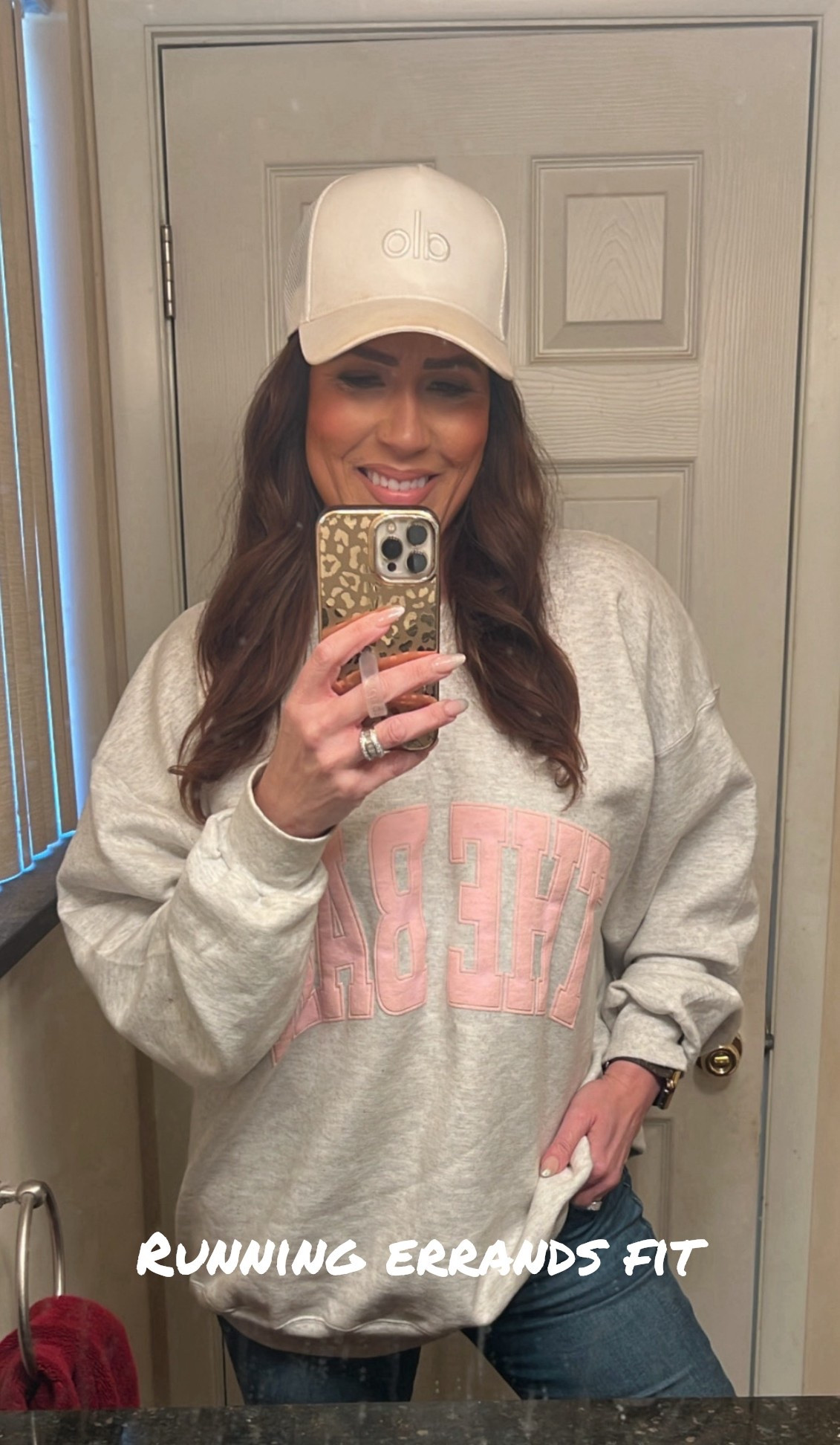 Running errands fit, OOTD, Mom style, casual fit, easy outfit, Spring outfit, oversized sweatshirt, skinny jeans, trucker hat #LaidbackLuxeLife

Sweatshirt: XL
Jeans: 8 Long ￼
Hat: O/S

Hey Beautiful! Feel free to comment on this post if you have any questions! 🫶🏽

Follow me for more fashion finds, beauty faves, lifestyle, home decor, sales and more! So glad you’re here!! XO, Karma

#LTKootd #LTKOver40 #LTKmomlife