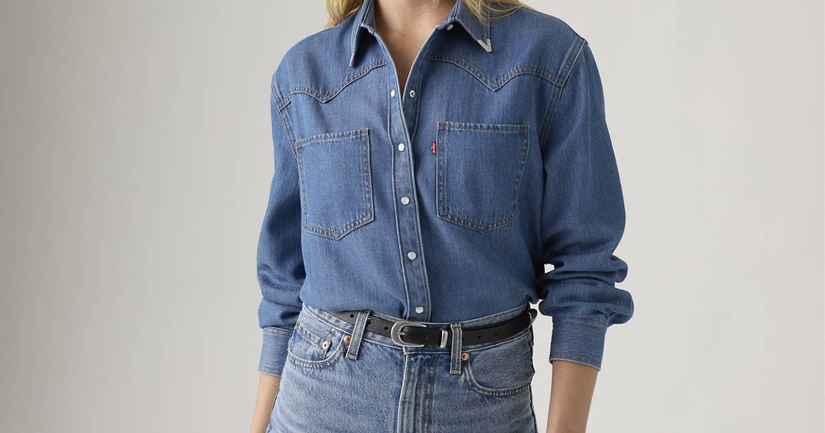 Teodora Metal Tipped Western Shirt | Levi's US