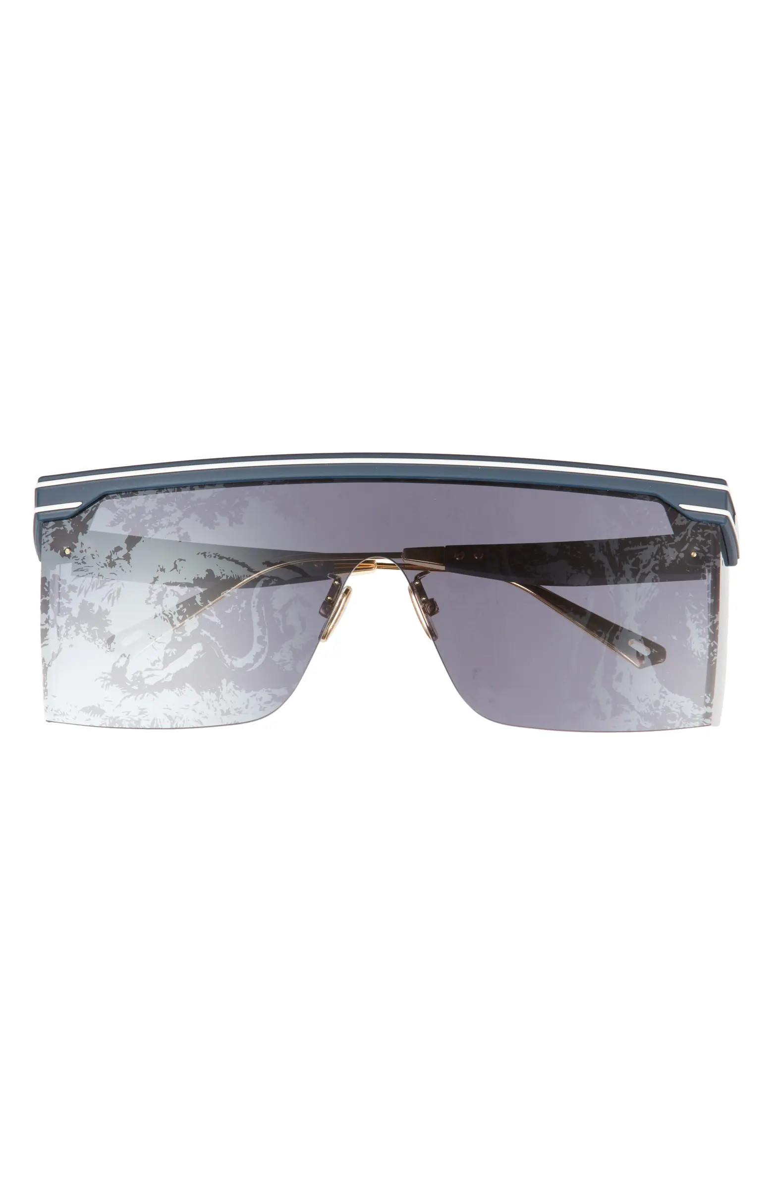 Dior Club M1U Mirrored Shield Sunglasses | Nordstrom | Nordstrom