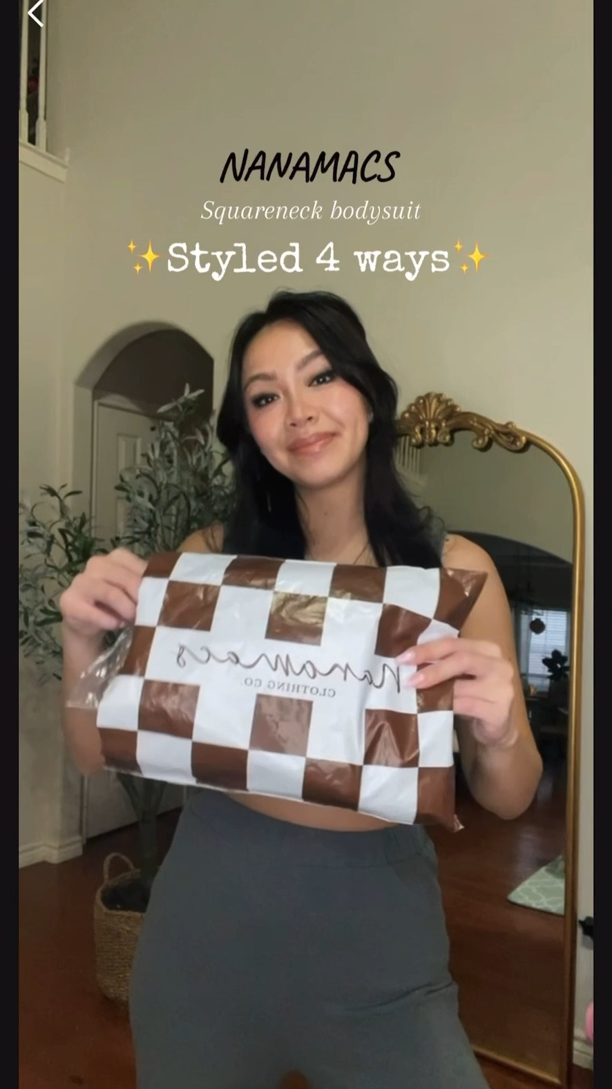 NANAMACS Square neck bodysuit styled 4 ways 

#LTKunder50 #LTKFind #LTKstyletip