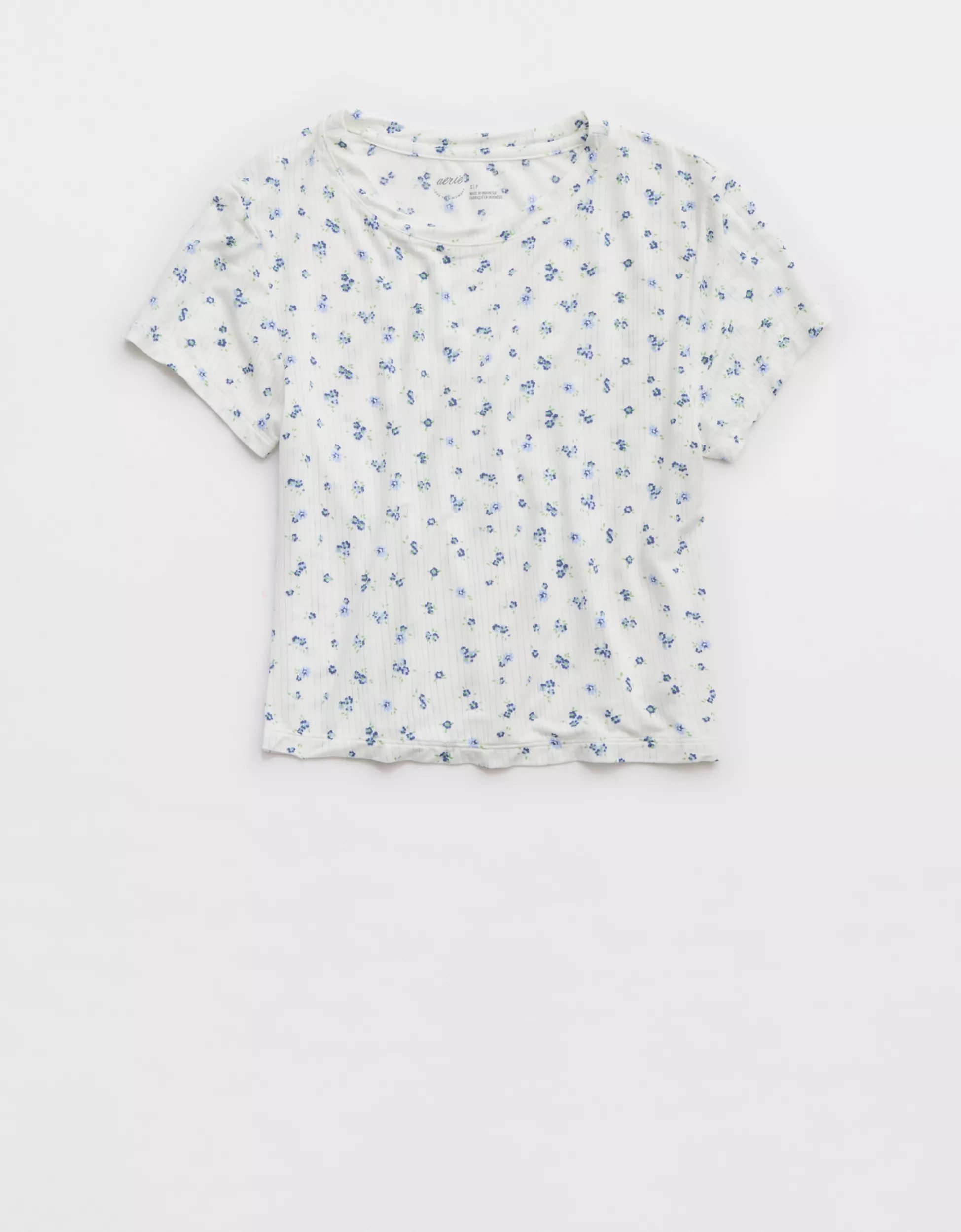 Aerie Superchill Modal Rib Baby T-Shirt | Aerie