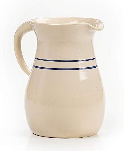 Heritage Blue Stripe Stoneware Pitcher | Amazon (US)
