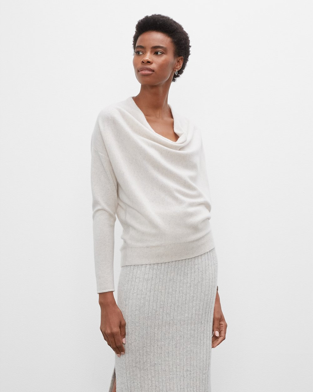 Cowl Neck Cashmere Sweater | Club Monaco (Global)