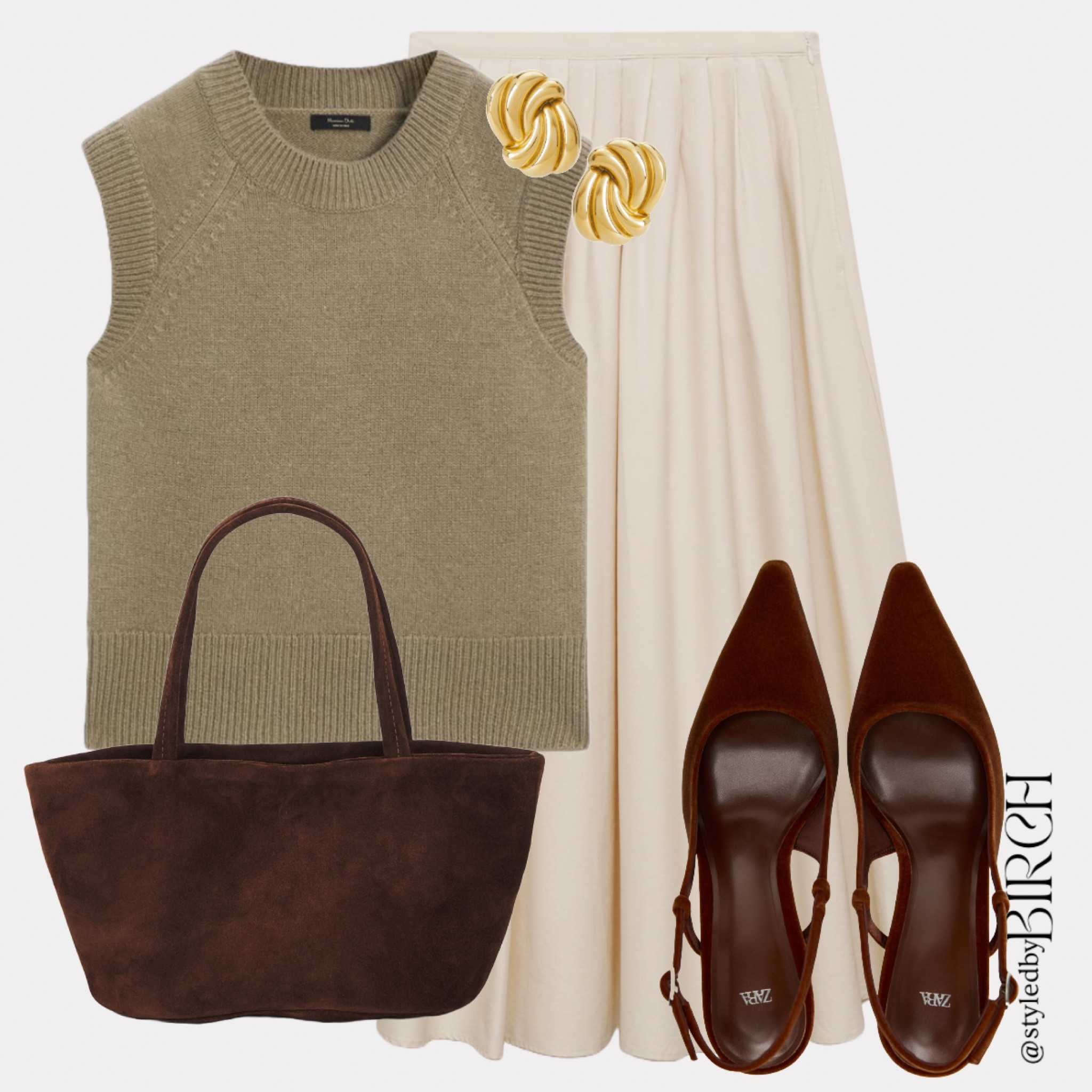 This knitted vest is cute🧸☁️

#LTKstyletip #LTKwinter #LTKworkwear