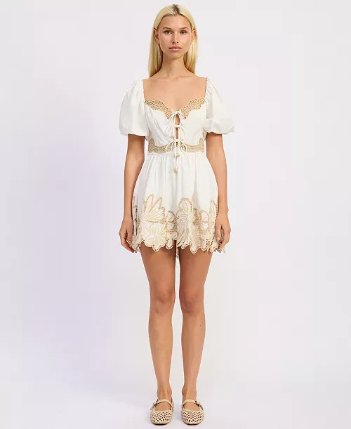Women's Anna Sweetheart Neck Mini Dress | Macy's