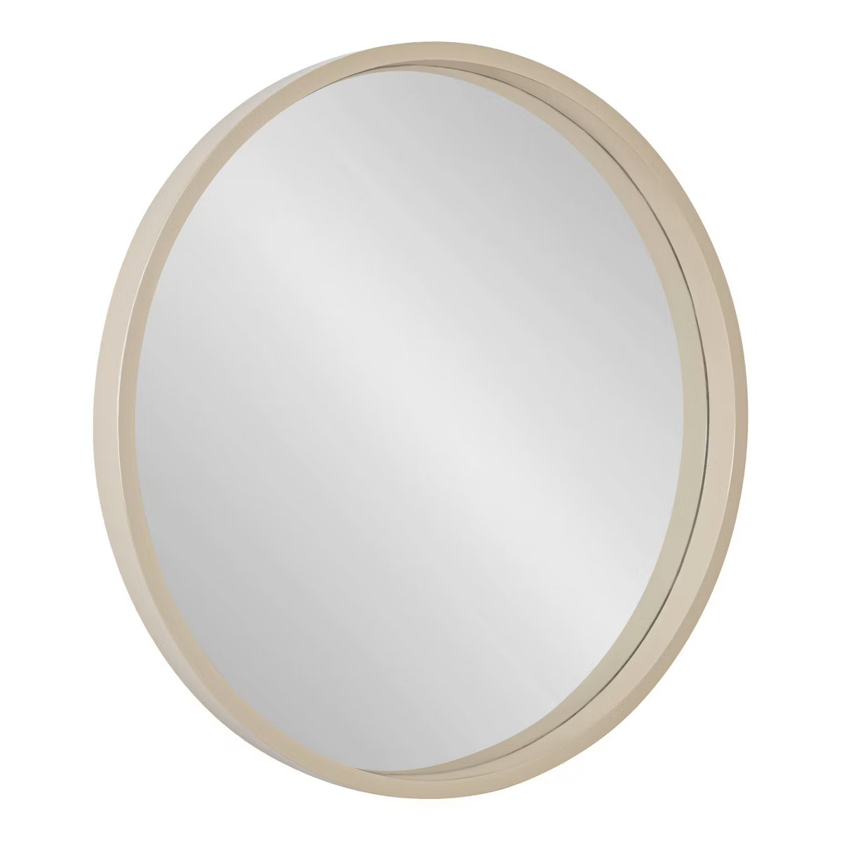 Travis Round Wood Accent Wall Mirror - Kate and Laurel All Things Decor | Target