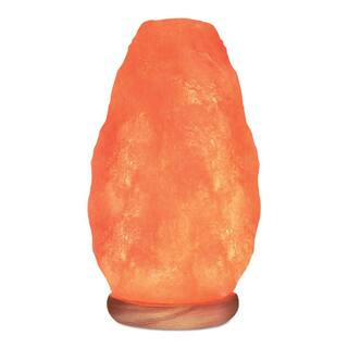 Himalayan Glow 8.32 in. Ionic Natural Crystal Salt Lamp, 5-7 lbs. 1002 - The Home Depot | The Home Depot