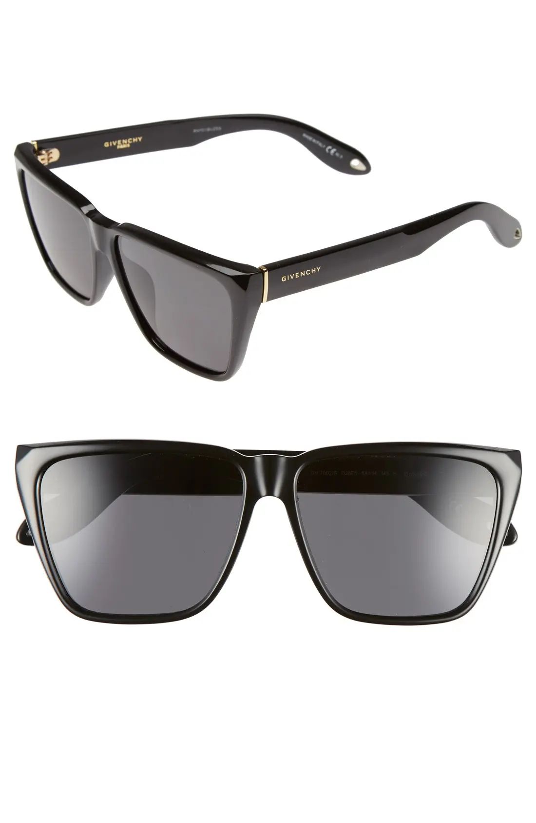 Givenchy 58mm Flat Top Sunglasses | Nordstrom