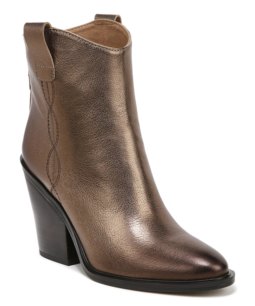 SARTO by Franco Sarto Women's Casual boots Bronze - Bronzetone Germaine Leather Boot - Women | Zulily