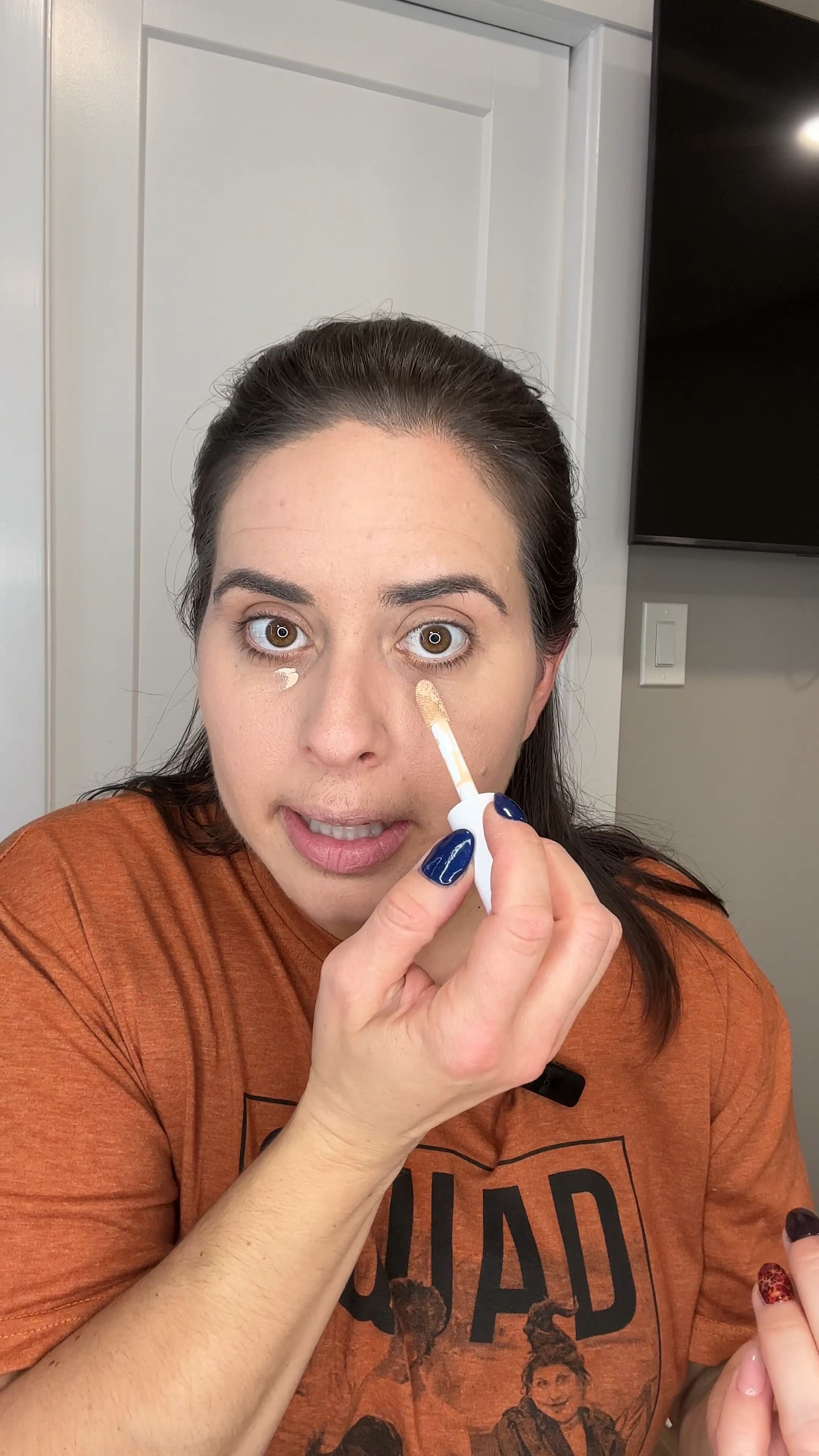 Hydrating concealer on my 39 year old skin  

#LTKBeauty #LTKGiftGuide #LTKVideo