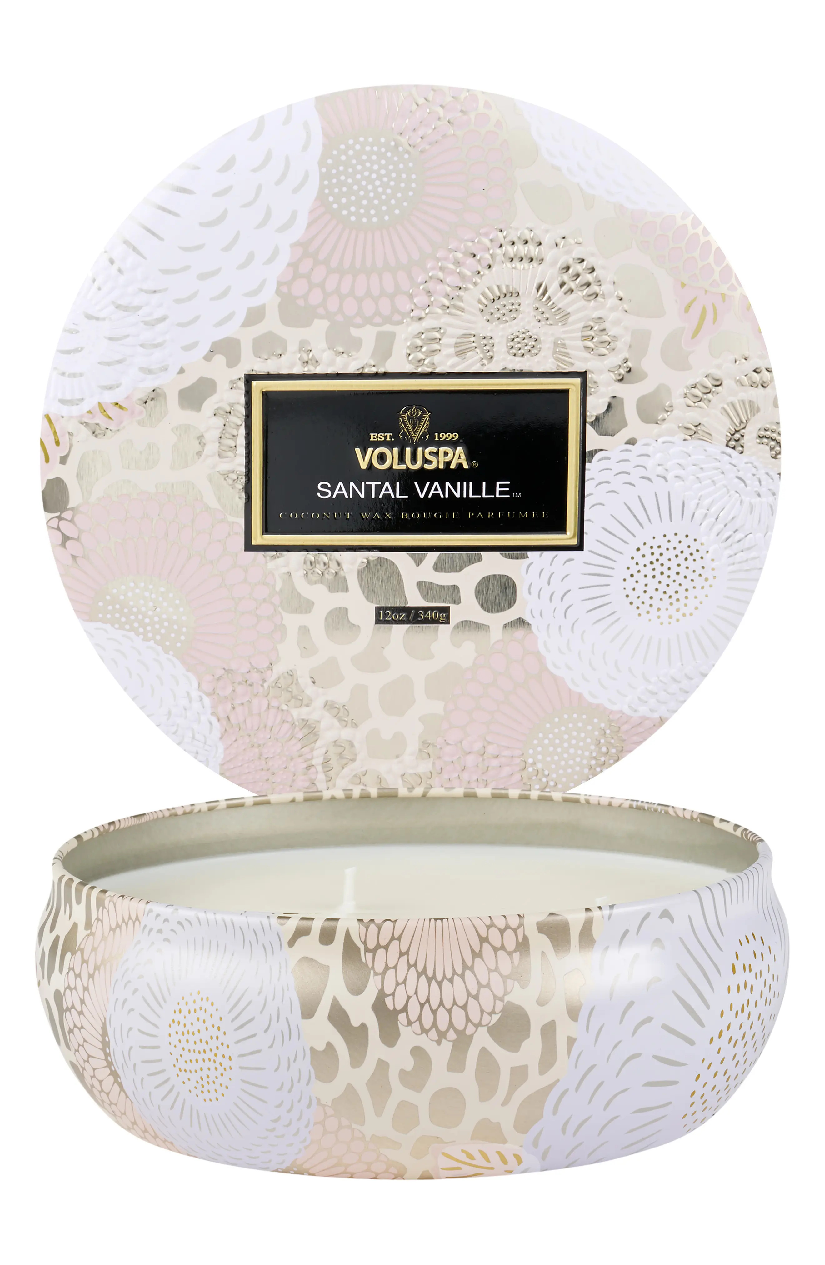 Voluspa Santal Vanille Candle in Santal Vanille 3 Wick at Nordstrom | Nordstrom