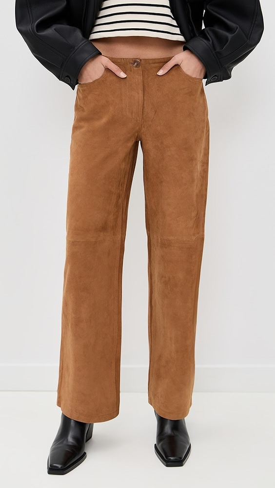 Suede Jenny Pants | Shopbop