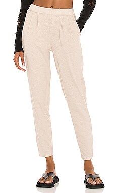 Bobi Sustainable Cotton Linen Pants in Sandy from Revolve.com | Revolve Clothing (Global)