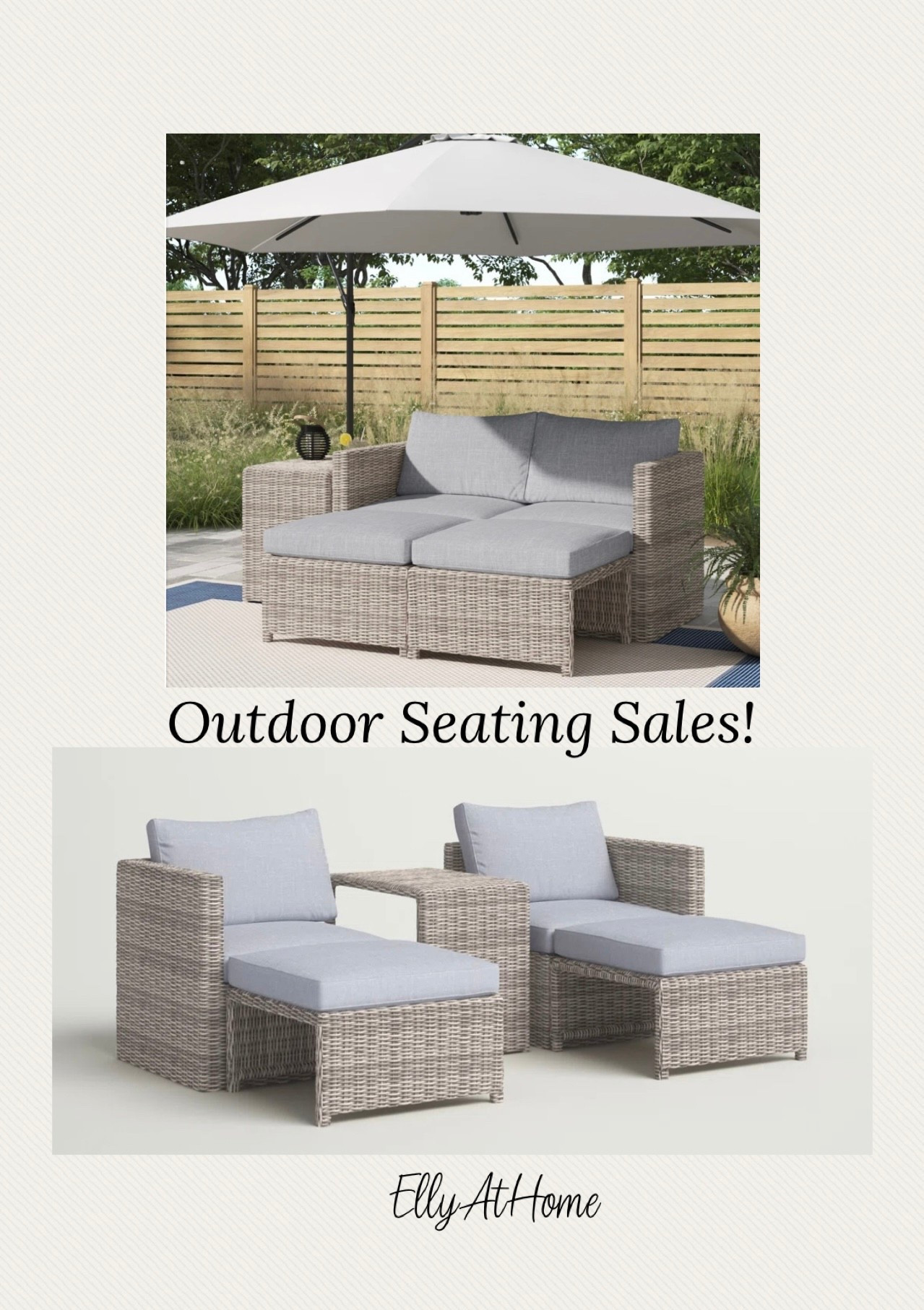 Love the look of this set! On sale for only $310. Shop cantelivier umbrellas for patio set up! Wayfair sales, 

#LTKHome #LTKSaleAlert #LTKSeasonal