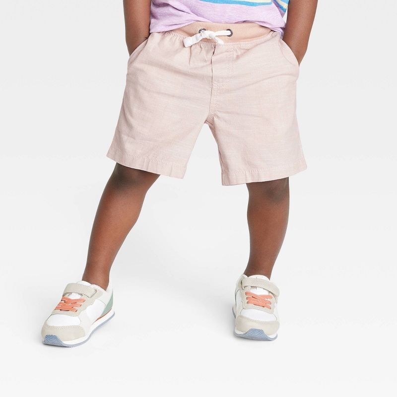 Toddler Boys' Chambray Pull-On Shorts - Cat & Jack™ | Target