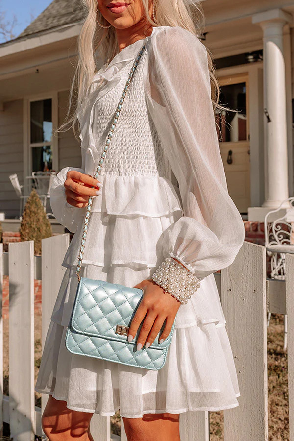 Nights By The Sea Quilted Crossbody | Impressions Online Boutique