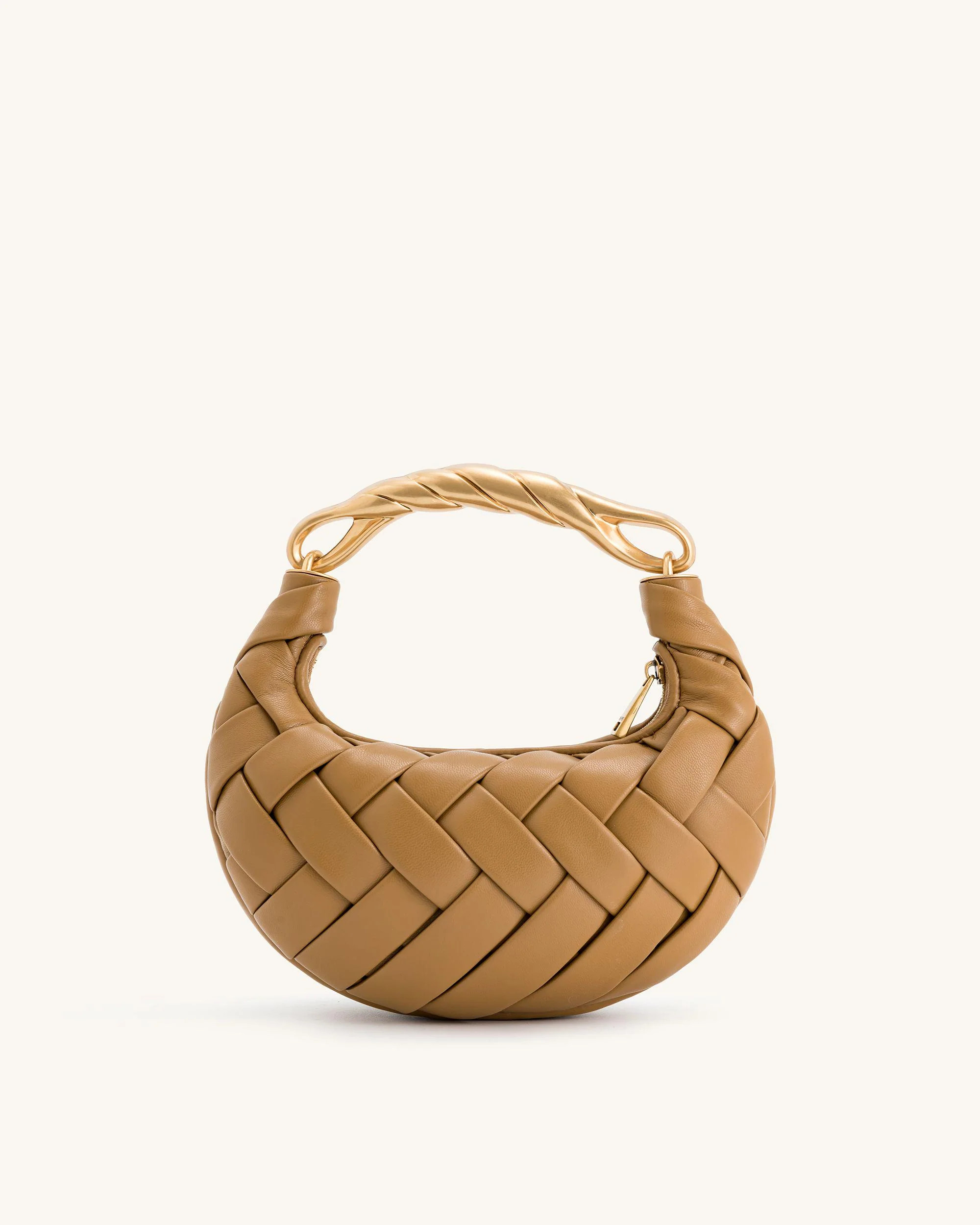 Orla Weave Handbag - Brown | JW PEI US