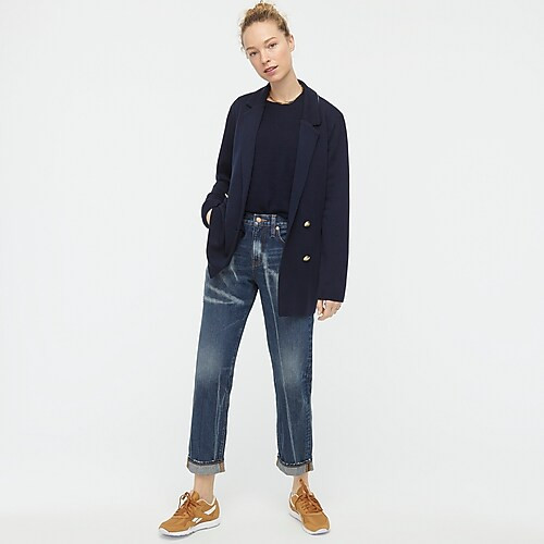 Double-breasted sweater-blazer | J. Crew US