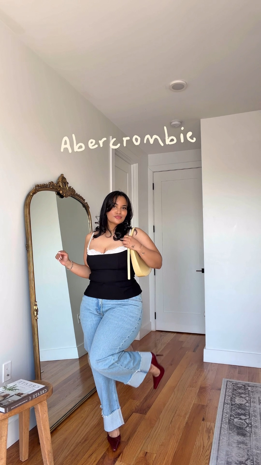 Jeans that love my curves 👌🏽❤️ 
I wear a size US 14 in @American Eagle Outfitters  and @abercrombie , in @Spanx i wear an xl 

#LTKPlusSize #LTKPetite #LTKootd