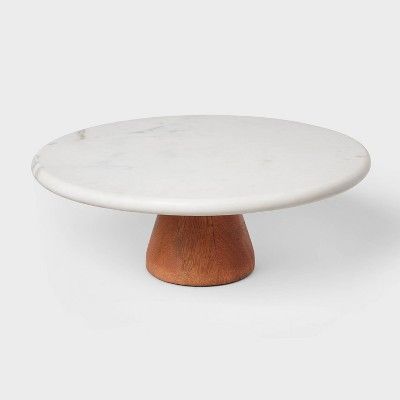 Marble and Wood Cake Stand - Project 62&#8482; | Target