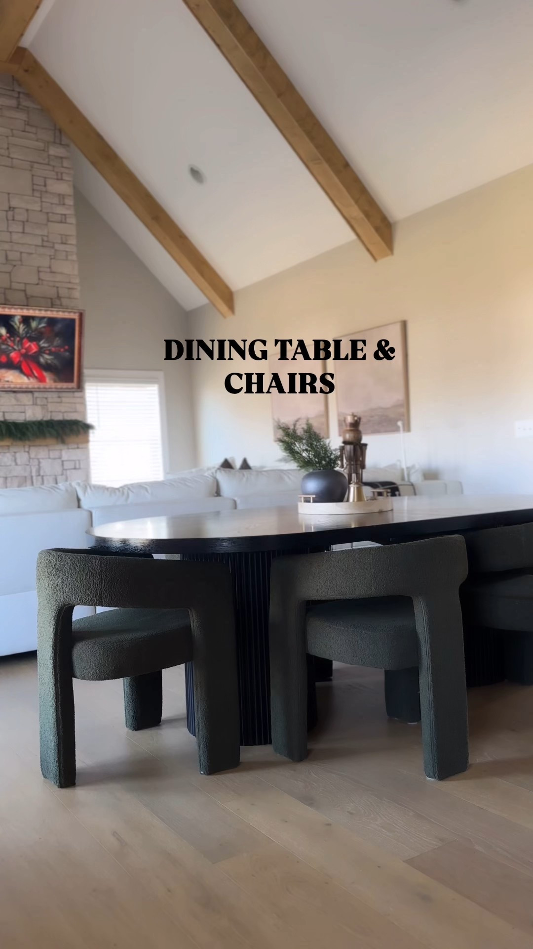 Dining table comes with 2 leaves to seat up to 12 people comfortably 

#LTKHome