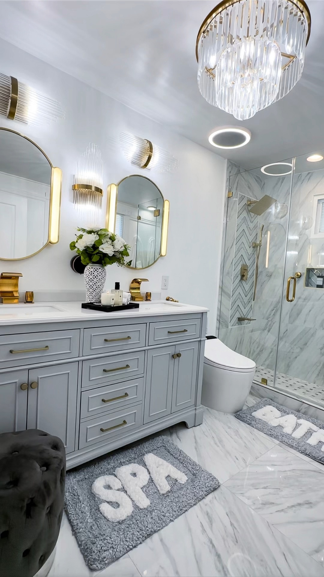 Bathroom refresh 💕 Tap below to shop! Follow me @omabelle for more Fashion, Home & everything inbetween. Glad to have you here!!! 💕😊🙏

Home | Home decor |Entryway decor | Entryway table | console table | Buffet table | Accent table
Pottery barn | Amazon home
Restoration hardware look for less |Luxe for less | Entryway ideas | Foyer table | Foyer decor | Sofa table | Black sofa table | Black console | Black accent table
| Black wooden table |Living room decor | Rugs | Area rug | Neutral rug | Living room family room rug | Sofa sectional | Washable cleanable sofa | Family friendly sofa furniture | Stain resistant fabric sofa | Cloud sofa | Family kid toddler | pet friendly sofa | Coffee table | Livingroom | Home decor | bedding | bedroom | fall decor |  fall porch | dresser | rug | kitchen | dispenser | cutlery set | knives 



#LTKHome #LTKItBag #LTKStyleTip