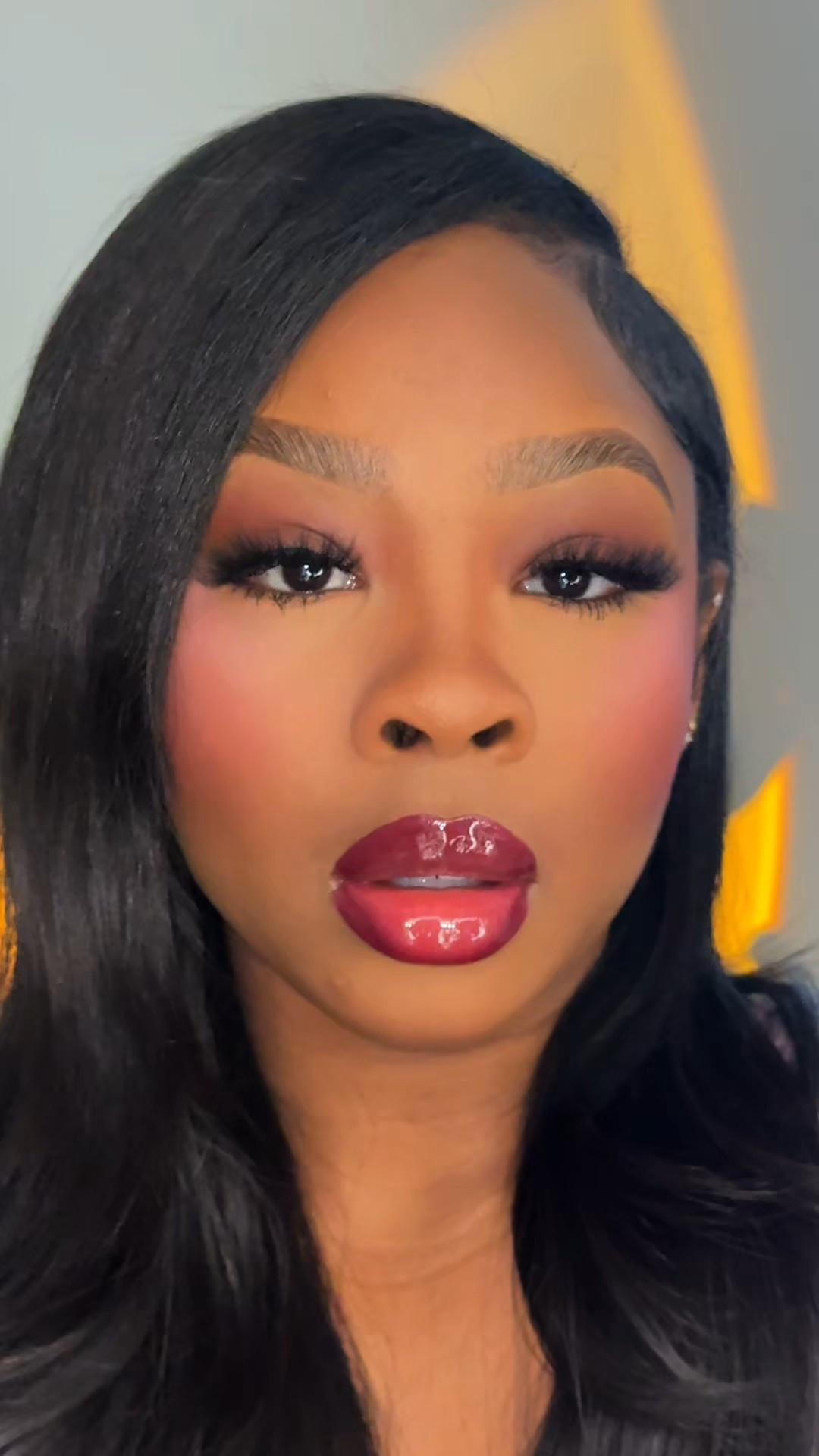 Cherry Red lip combo 🍒