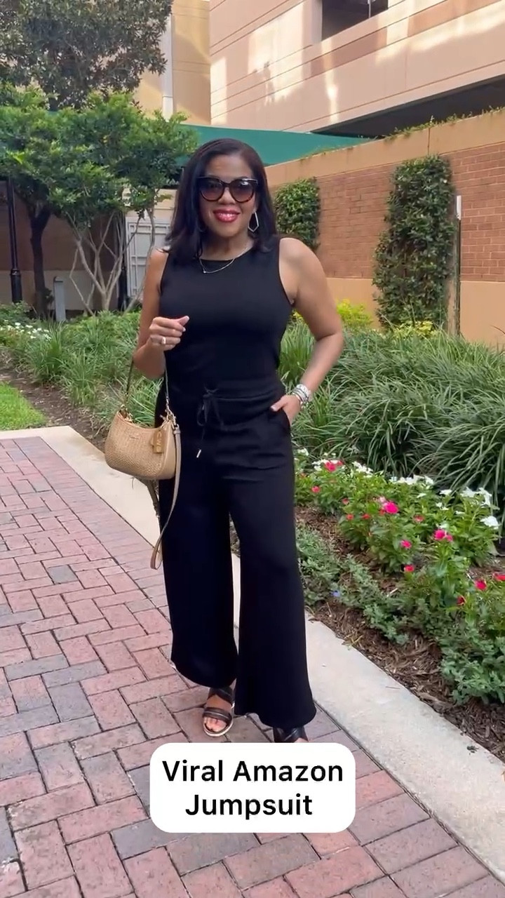 I just had to get the viral jumpsuit from Amazon and can confirm it is so comfy and flattering! This black jumpsuit is an Amazon must have!
8/12

#LTKStyleTip #LTKWorkwear #LTKFindsUnder50