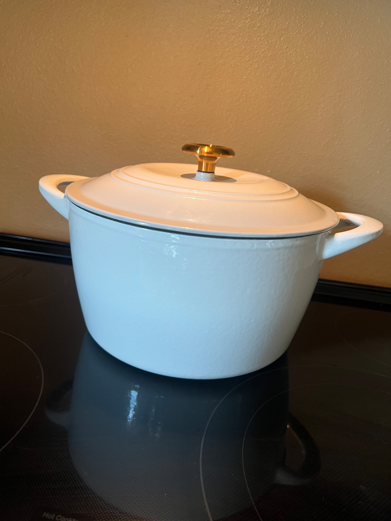 Tramontina White Dutch oven Walmart finds
Gold knob handle
Cream
Gift idea
7 qt

#LTKHome #LTKfoodie #LTKOver40