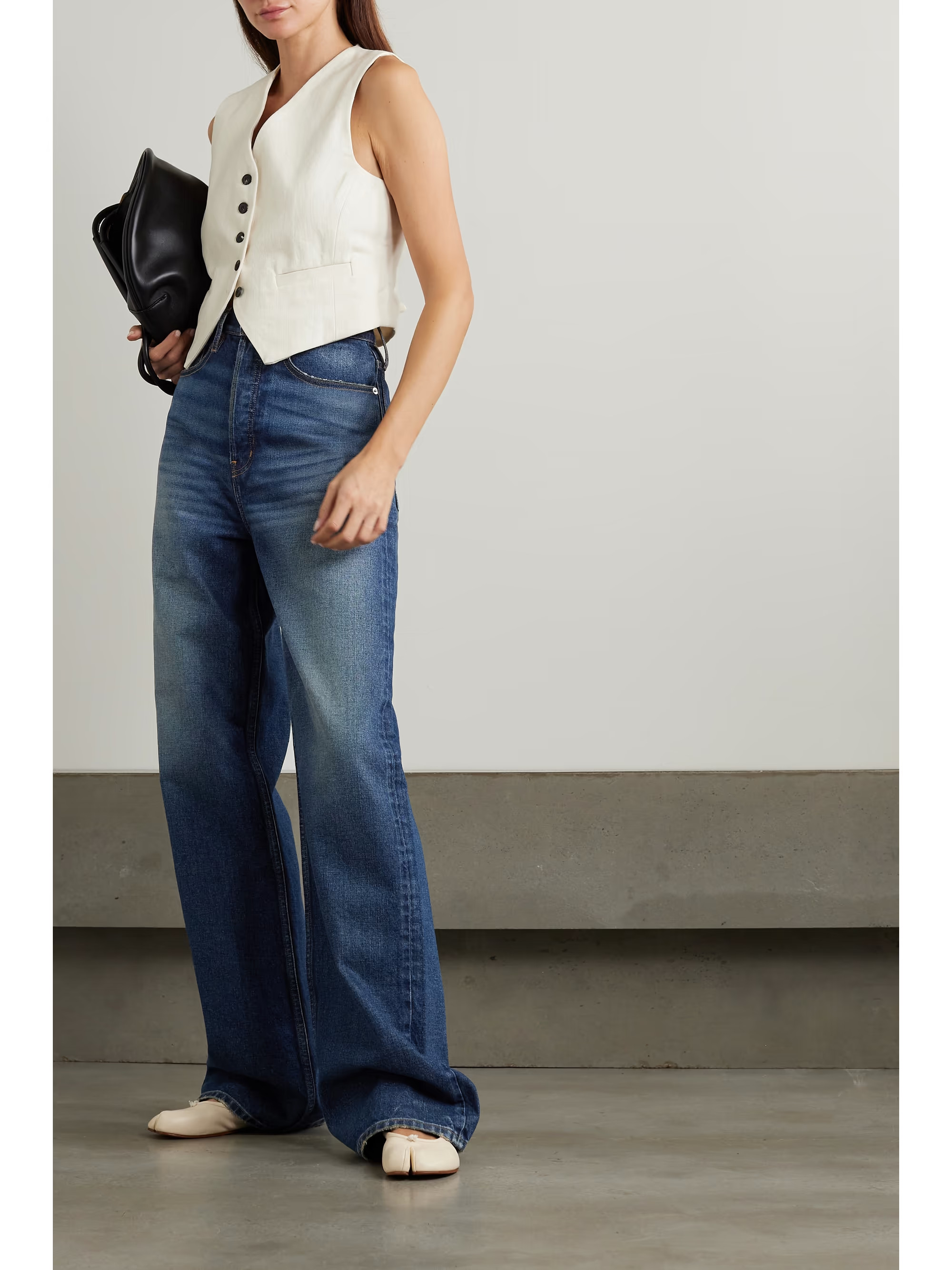 FRAME+ NET SUSTAIN The 1978 high-rise straight-leg jeans | NET-A-PORTER APAC